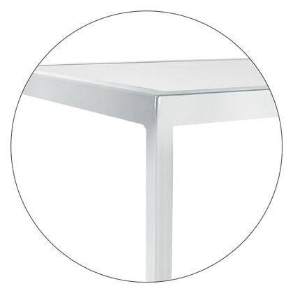 Imagem de Mesa De Centro Goldin Retangular Para Sala Decoração Branco/Branco