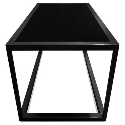 Imagem de Mesa De Centro Goldin Retangular Para Sala Decoração Preto/Preto
