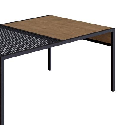 Imagem de Mesa de Centro Industrial York 80 cm - Vermont/Preto