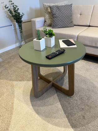 Imagem de Mesa de Centro Jasmin Verde 100% MDF