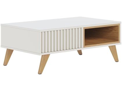 Imagem de Mesa de Centro Jeri Off White Freijó - Colibri