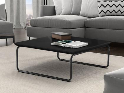 Imagem de Mesa de Centro Kairos 70x70 Pé Preto Bisart Decor