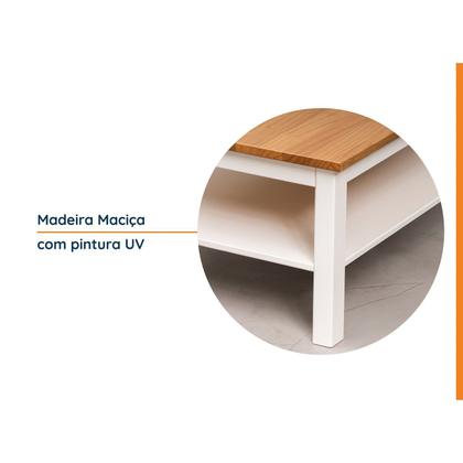 Imagem de Mesa de Centro Madeira Maciça Vanilla Yescasa