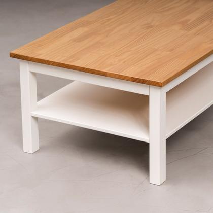 Imagem de Mesa de Centro Madeira Maciça Vanilla Yescasa