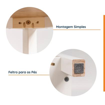 Imagem de Mesa de Centro Madeira Maciça Vanilla Yescasa