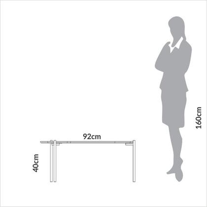 Imagem de Mesa de Centro Orgânica 90cm 100% MDF