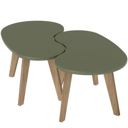 Imagem de Mesa de Centro Orgânica com Bordas Boleadas