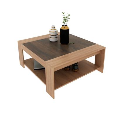 Imagem de Mesa de Centro Quadrada MC2219 Marrom