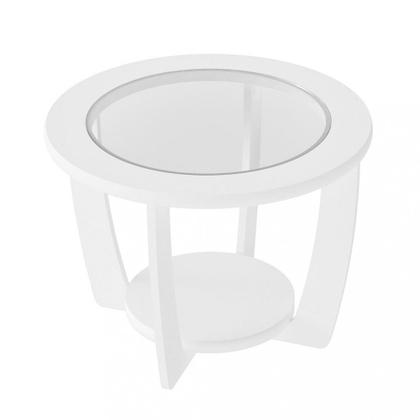 Imagem de Mesa de Centro Redonda 60cm Curve Artely
