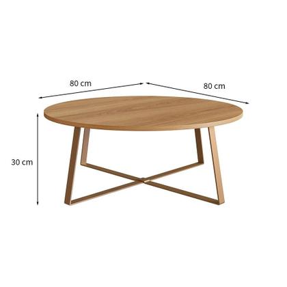 Imagem de Mesa de Centro Redonda Complementos Hanover 80 cm