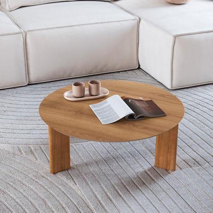 Imagem de Mesa de Centro Redonda Complementos Hanover 80 cm