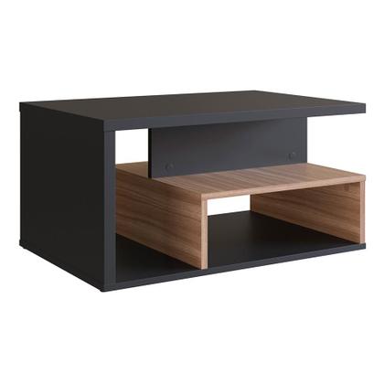Imagem de Mesa de Centro Retangular Leah Preta e Montana