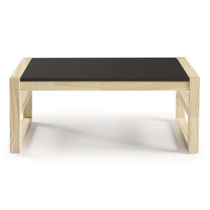 Imagem de Mesa de Centro Retangular Madeira Maciça Guará Yescasa