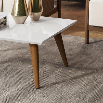 Imagem de Mesa De Centro Retangular Sala Mdf Pé Palito Decorativa