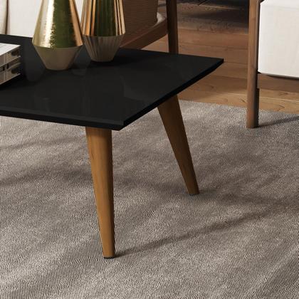 Imagem de Mesa De Centro Retangular Sala Mdf Pé Palito Decorativa