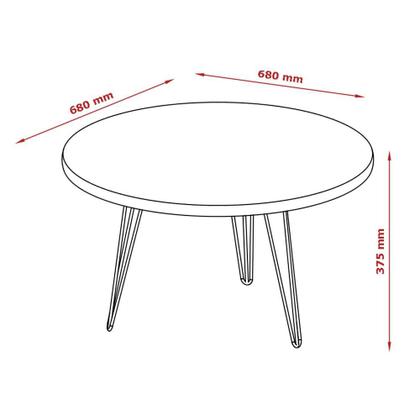Imagem de Mesa de Centro Sala de Estar Evolution