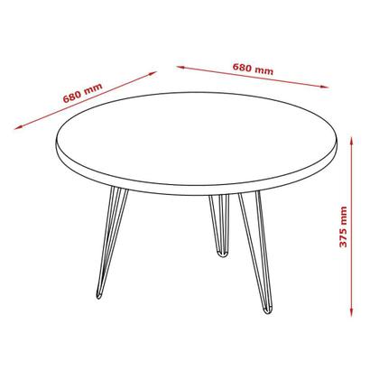 Imagem de Mesa de Centro Sala de Estar Evolution