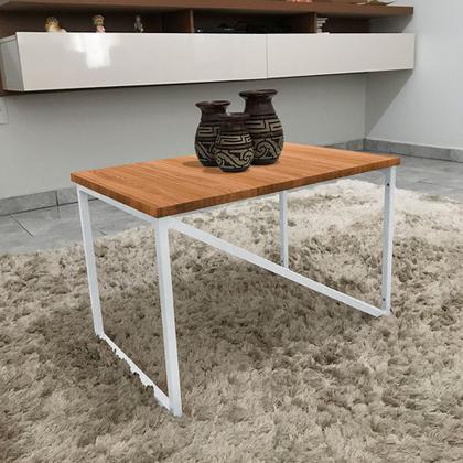 Imagem de Mesa De Centro Viena Retangular Para Sala Decor Madeira MDF Compacta