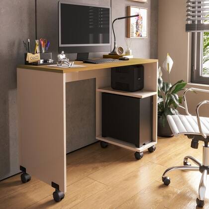 Imagem de Mesa de Computador Escrivaninha Com Suporte CPU Quarto Sala Escritório Beauty