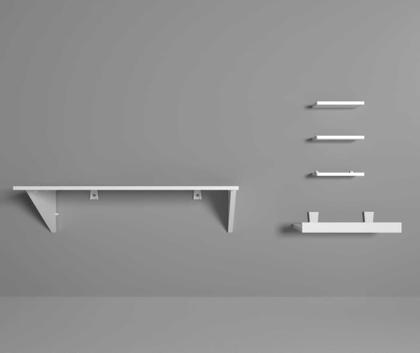 Imagem de Mesa De Computador Escrivaninha Suspensa Status + Brinde