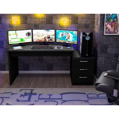 Imagem de Mesa De Computador Gamer Quarto Escrivaninha DRX 5000