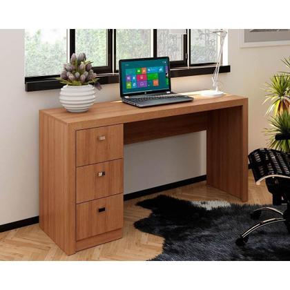 Imagem de Mesa de Computador ME4102 c/ 3 Gavetas Branco - Tecno Mobili