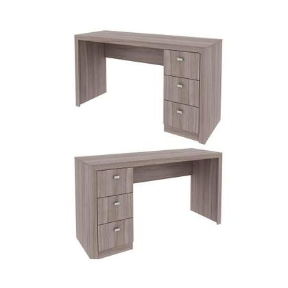 Imagem de Mesa de Computador ME4102 c/ 3 Gavetas Branco - Tecno Mobili