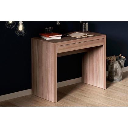 Imagem de Mesa de Computador ME4107 c/ 1 Gaveta Nogal - Tecno Mobili