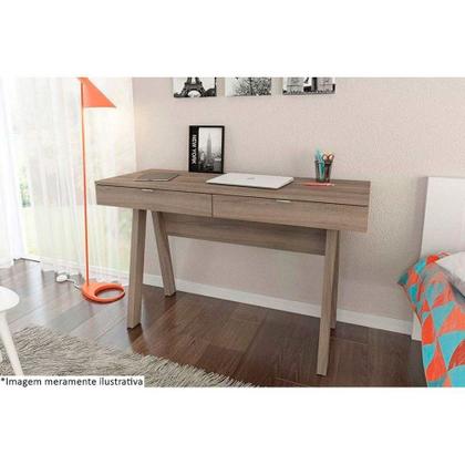 Imagem de Mesa de Computador ME4128 c/ 2 Gavetas Branco - Tecno Mobili