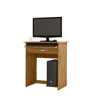 Imagem de Mesa De Computador Prática Com Gaveta Freijó - EJ Móveis