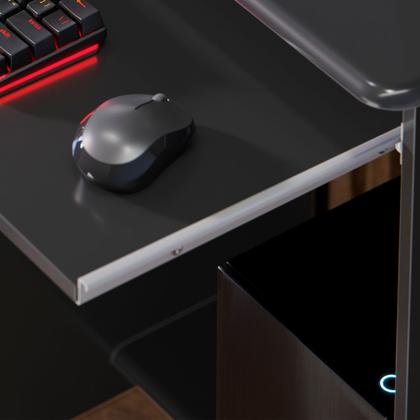 Imagem de Mesa de Computador Pratica Preto