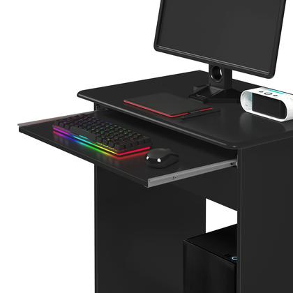 Imagem de Mesa de Computador Pratica - Preto Fosco