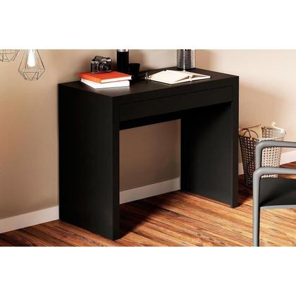 Imagem de Mesa de Computador Solteiro ME4107 c/ 1 Gaveta Branco - Tecno Mobili