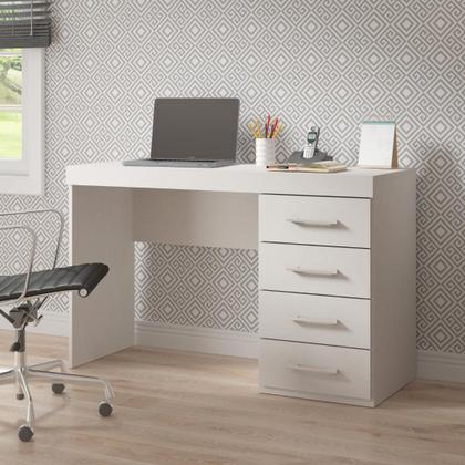 Imagem de Mesa de Escritório com Gaveteiro 4 Gavetas Soluzione