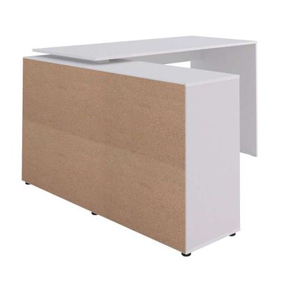 Mesa de Escritório em L Nero Branco - Mobly Imagem de Mesa de Escritório em L Nero Branco