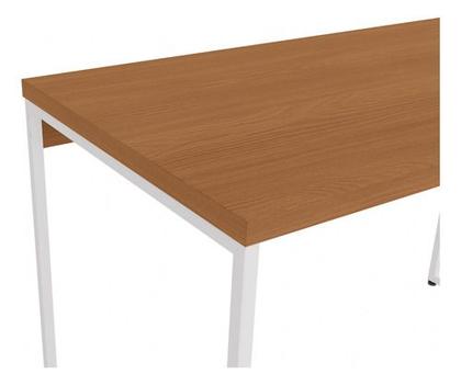 Imagem de Mesa De Escritorio Em Madeira E Metal 118x76x60 Cm