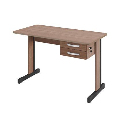 Imagem de Mesa de Escritório Escrivaninha com 2 Gavetas Boston