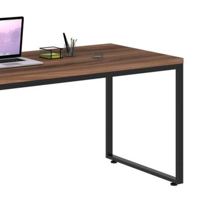 Imagem de Mesa de Escritório Kuandra Nogal e Preta