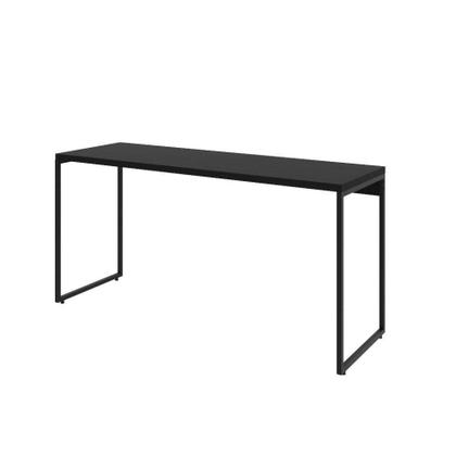Mesa de Escritório Studio Preta 150 cm - Compace Imagem de Mesa de Escritório Studio Preta 150 cm