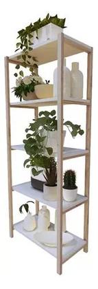 Imagem de Mesa De Estudo C/ Armário Modular Madeira Natural