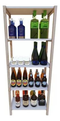 Imagem de Mesa De Estudo C/ Armário Modular Madeira Natural