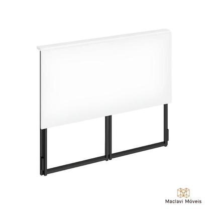 Imagem de Mesa de Estudo Escritório Decorativo Dobrável Fit Escrivaninha Home Office Industrial