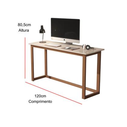 Imagem de Mesa De Estudo Moderna Para Trabalho Em Casa 120cm