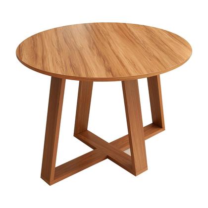 Imagem de Mesa de Jantar 1,10m x 1,10m Redonda para Sala de Jantar Dalla Costa 100% MDF