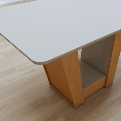 Imagem de Mesa de Jantar 120x80cm Tampo MDF Apogeu