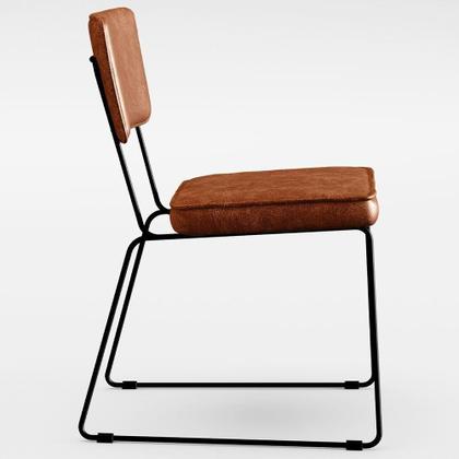 Imagem de Mesa De Jantar 160cm Off White Nature Com 6 Cadeiras Camel