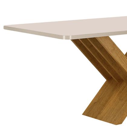 Imagem de Mesa de Jantar 180cmx90cm Tampo de 40mm Aurora Valdemoveis