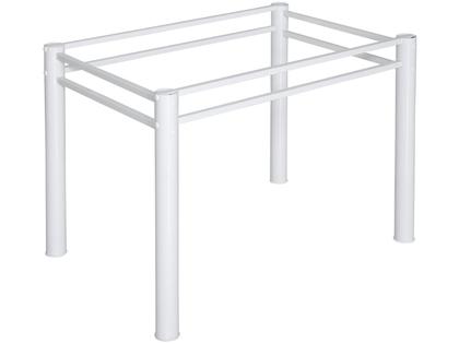 Imagem de Mesa de Jantar 4 Cadeiras Retangular Aço Tampo Granito Poeme Ciplafe