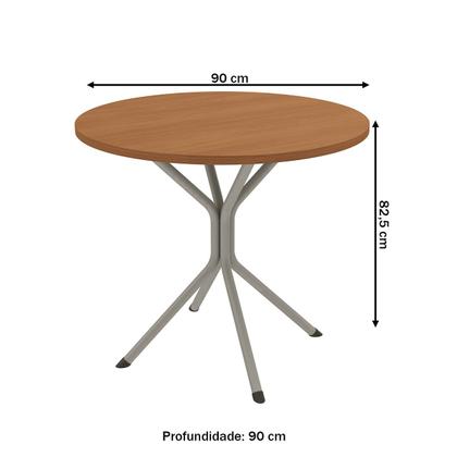 Imagem de Mesa de Jantar 4 Lugares Jordana Nikel - Kappesberg