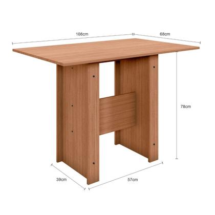 Imagem de Mesa de Jantar 4 Lugares Milano Poliman Móveis